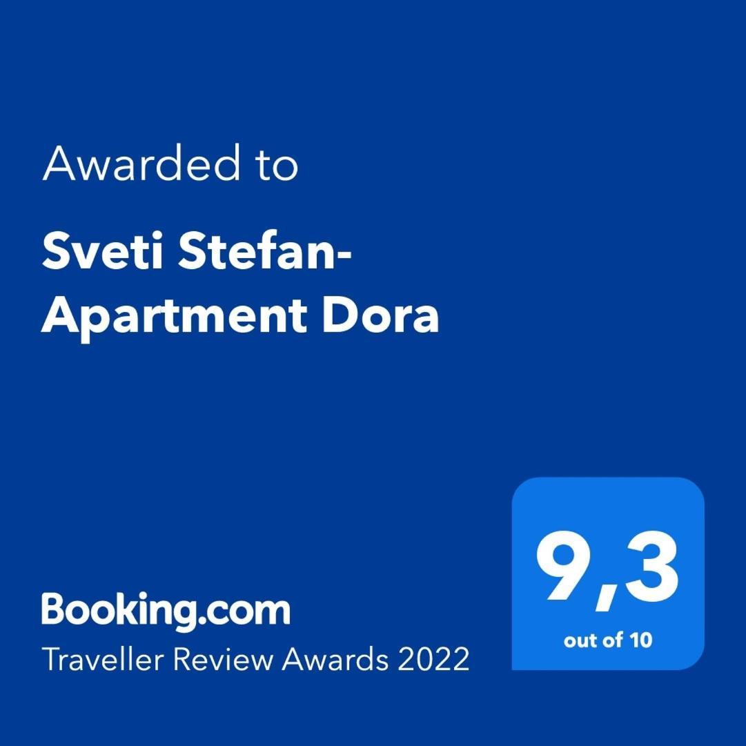 Sveti Stefan- Apartment Dora Buitenkant foto